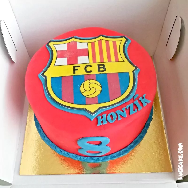 fotbalový dort