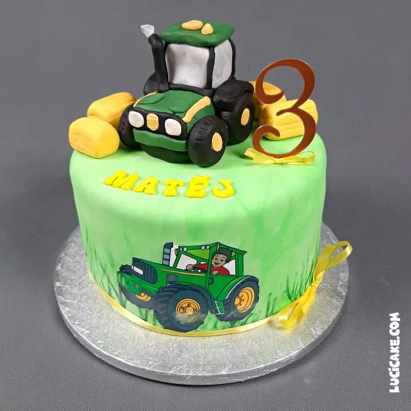 traktor a jedlý tisk