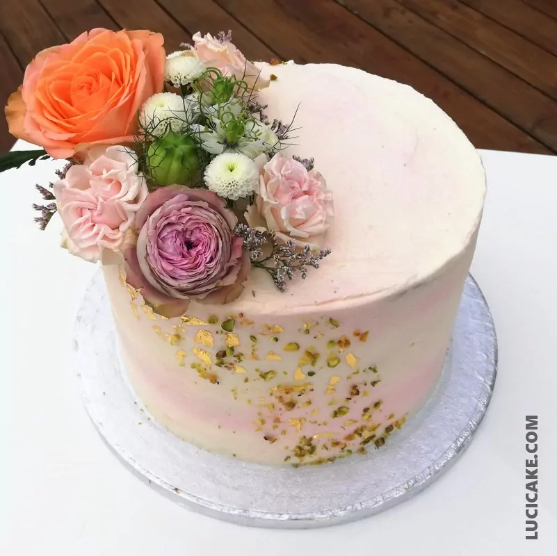 květinový dort