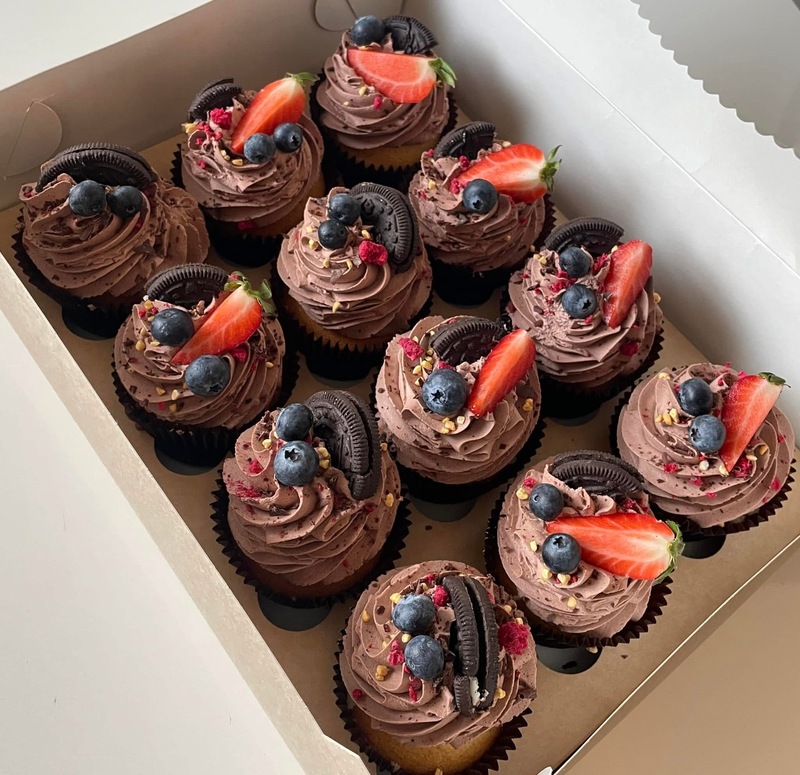čokoládové cupcakes